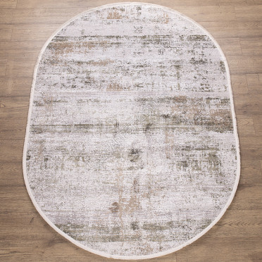 КОВРЫ ДИЗАЙН 1918 ЦВЕТ BEIGE Elexus Olimpos овал