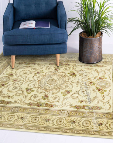 Ковер бельгийский 38377 6262 60 Genova (Вискоза, бежевый)