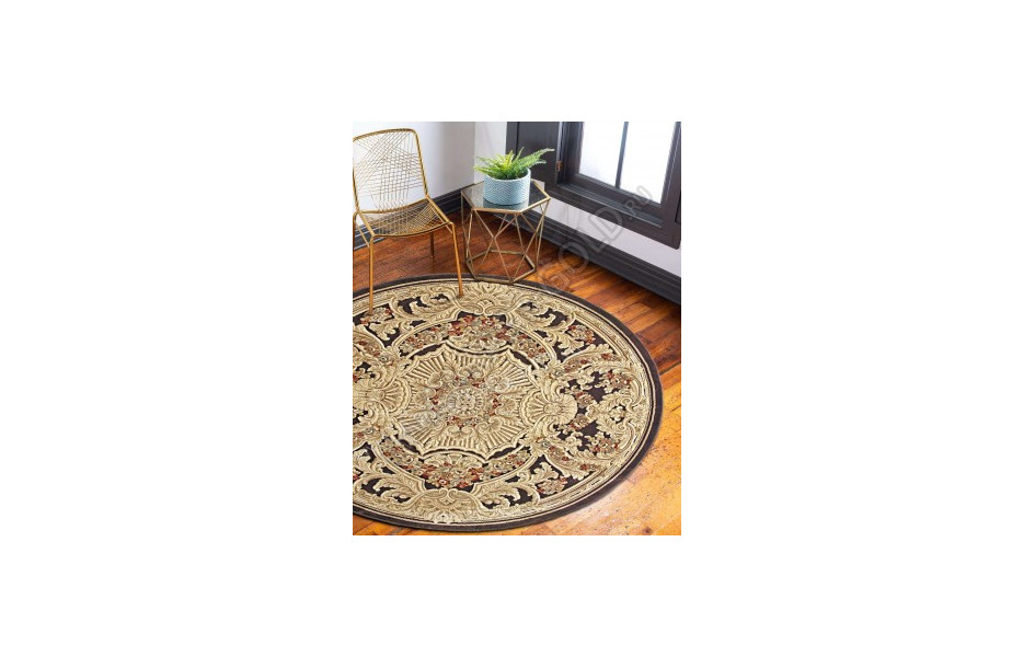 Бельгийский ковер Genova 38388 727270 круглый